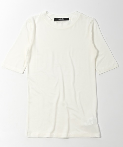 BULLISH(ブリッシュ)の「BULLISH(ブリッシュ) 五分袖 クルーネックTシャツ(Tシャツ/カットソー・レディース・ホワイト/ブラック/ライム・FREE)」の19枚目の写真
