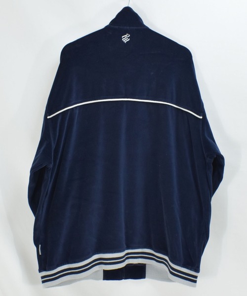 VINTAGE（ヴィンテージ）の「【ヴィンテージ古着】ROCA WEAR ロカウェアー ベロア ジャージ トラックジャケット（ジャージ・メンズ・ネイビー・XX-LARGE）」の2枚目の写真