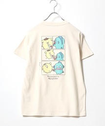 sanrio（サンリオ）の「ナガノ×サンリオキャラクターズコラボ  もぐもぐバックプリントTシャツ（Tシャツ/カットソー）」