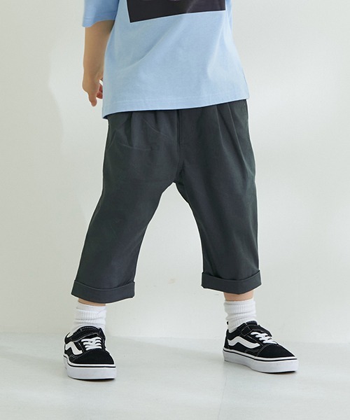 b・ROOM(ビールーム)の「7分丈クライミングパンツ【PTPR】(その他パンツ・キッズ・ベージュ/チャコール/カーキ・100cm/140cm/130cm/110cm/120cm)」の2枚目の写真