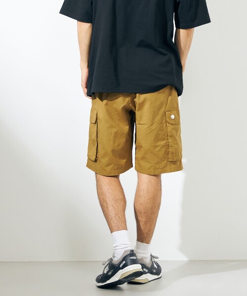 SHARE PARK(シェアパーク)の「【UNISEX】撥水加工 キャンプファイヤーカーゴショーツ(その他パンツ・メンズ・ブラック系/カーキ系/黄土色系・MEDIUM/X-LARGE/LARGE)」の7枚目の写真