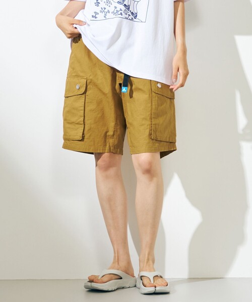 SHARE PARK(シェアパーク)の「【UNISEX】撥水加工 キャンプファイヤーカーゴショーツ(その他パンツ・メンズ・ブラック系/カーキ系/黄土色系・MEDIUM/X-LARGE/LARGE)」の11枚目の写真