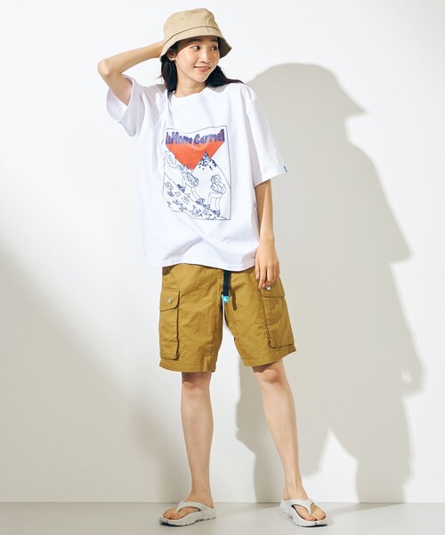 SHARE PARK(シェアパーク)の「【UNISEX】撥水加工 キャンプファイヤーカーゴショーツ(その他パンツ・メンズ・ブラック系/カーキ系/黄土色系・MEDIUM/X-LARGE/LARGE)」の12枚目の写真