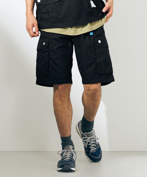 SHARE PARK(シェアパーク)の「【UNISEX】撥水加工 キャンプファイヤーカーゴショーツ(その他パンツ・メンズ・ブラック系/カーキ系/黄土色系・MEDIUM/X-LARGE/LARGE)」の17枚目の写真