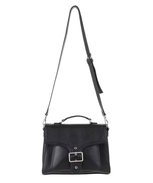 EATME（イートミー）の「ベルトフラップショルダーBAG（ショルダーバッグ・レディース・ブラック/ベージュ・FREE）」の15枚目の写真