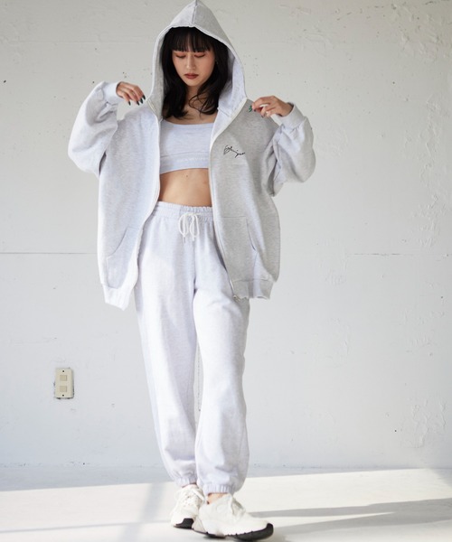 FIG&VIPER（フィグアンドバイパー）の「サイドボタンジョガーPT（その他パンツ・レディース・ブラック/ベージュ/グレー・FREE）」の6枚目の写真