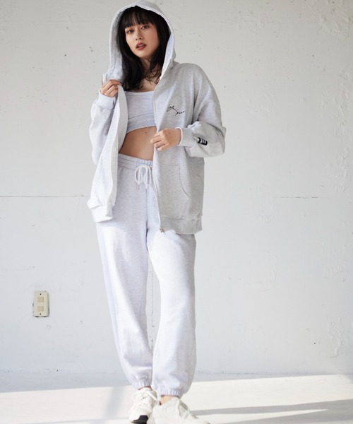 FIG&VIPER（フィグアンドバイパー）の「サイドボタンジョガーPT（その他パンツ・レディース・ブラック/ベージュ/グレー・FREE）」の22枚目の写真