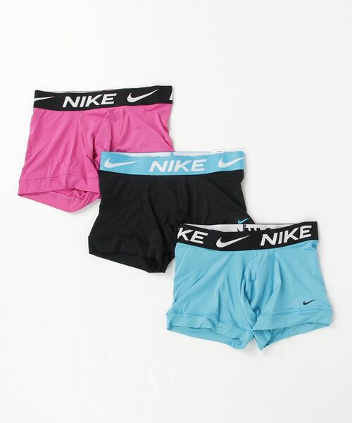 NIKE（ナイキ）の「NIKE/ナイキ TRUNK 3PK/トランクス 3P（ボクサーパンツ・メンズ・グレー系その他/ブラック/マルチ/ブルー系その他/ブラック×レッド・XS/S/L/M/XL）」の5枚目の写真