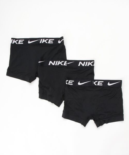 NIKE（ナイキ）の「NIKE/ナイキ TRUNK 3PK/トランクス 3P（ボクサーパンツ・メンズ・グレー系その他/ブラック/マルチ/ブルー系その他/ブラック×レッド・XS/S/L/M/XL）」の6枚目の写真