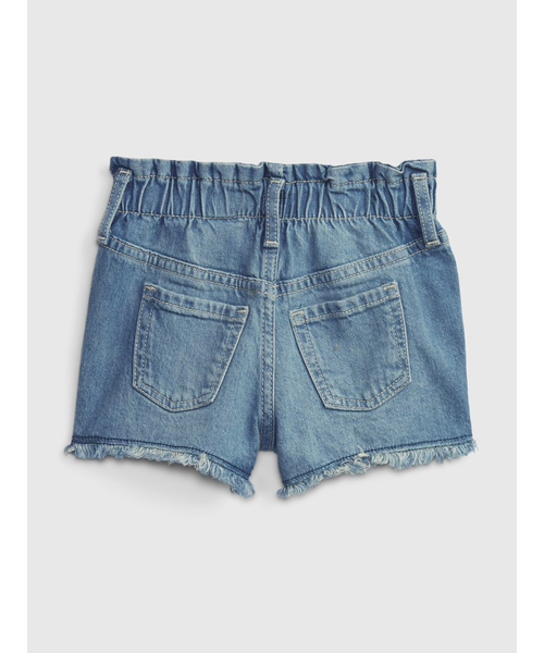 GAP（ギャップ）の「マムジーン デニムショートパンツ (幼児)（デニムパンツ・キッズ・ライトインディゴブルー・12-18M/18-24M/2 YRS/3 YRS/4 YRS/5 YRS）」の2枚目の写真