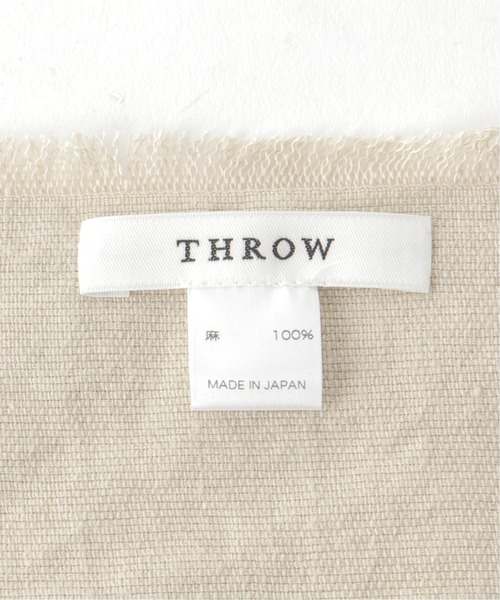 美品✨　THROWスロー　LINEN OX ストール　リネン100% ベージュ 20220425111636740_215.jpg