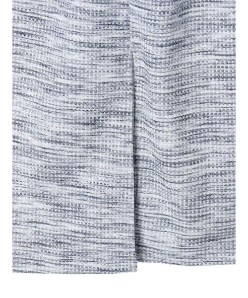 Green Parks(グリーンパークス)の「メランジカットスカート(スカート・レディース・グレー/ブルー・FREE)」の15枚目の写真