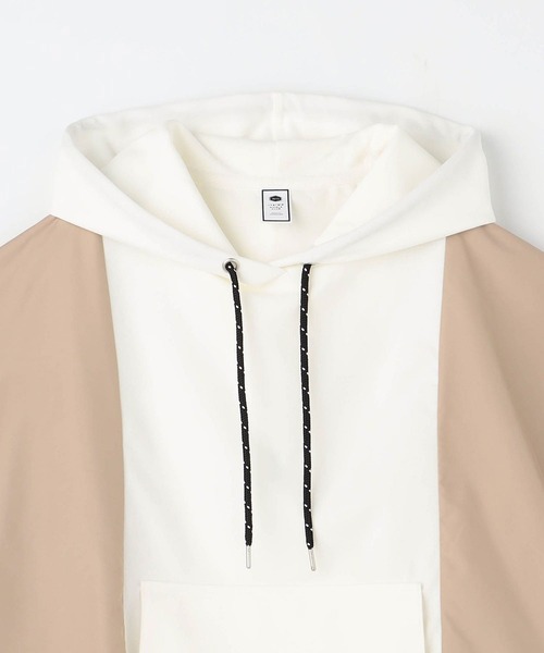 179/WG（イチナナキュウダブルジー）の「ドッキング ショートスリーブ フーディ（パーカー・レディース・パープル/オフホワイト/ブルー・FREE）」の10枚目の写真