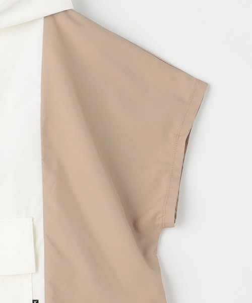 179/WG（イチナナキュウダブルジー）の「ドッキング ショートスリーブ フーディ（パーカー・レディース・パープル/オフホワイト/ブルー・FREE）」の11枚目の写真