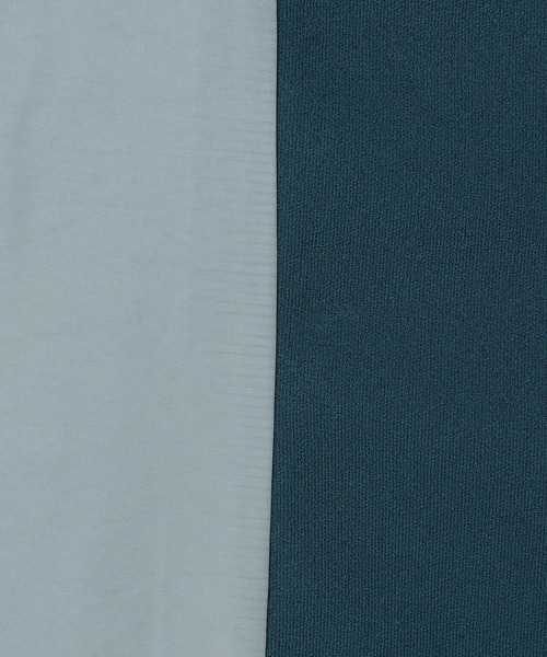 179/WG（イチナナキュウダブルジー）の「ドッキング ショートスリーブ フーディ（パーカー・レディース・パープル/オフホワイト/ブルー・FREE）」の17枚目の写真