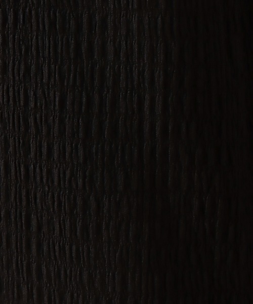 libelle more（リベル モア）の「シャーリングカットソー　セットアップ（セットアップ・レディース・ブラック/ベージュ/ブラウン・L/M）」の5枚目の写真