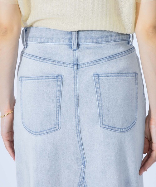 ROPE'（ロペ）の「デニムロングスカート（デニムスカート・レディース・ホワイト/ブルー系その他5・38/36）」の12枚目の写真