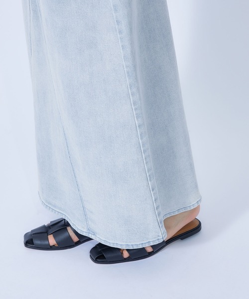 ROPE'（ロペ）の「デニムロングスカート（デニムスカート・レディース・ホワイト/ブルー系その他5・38/36）」の14枚目の写真