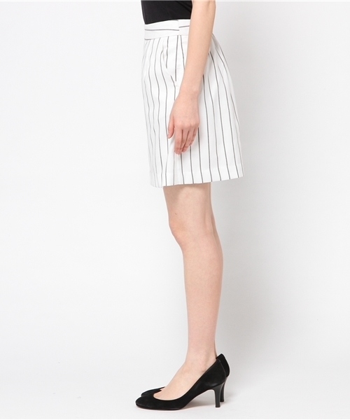 Chico（チコ）の「ストライプBOXSKT（スカート・レディース・ホワイト・FREE）」の3枚目の写真
