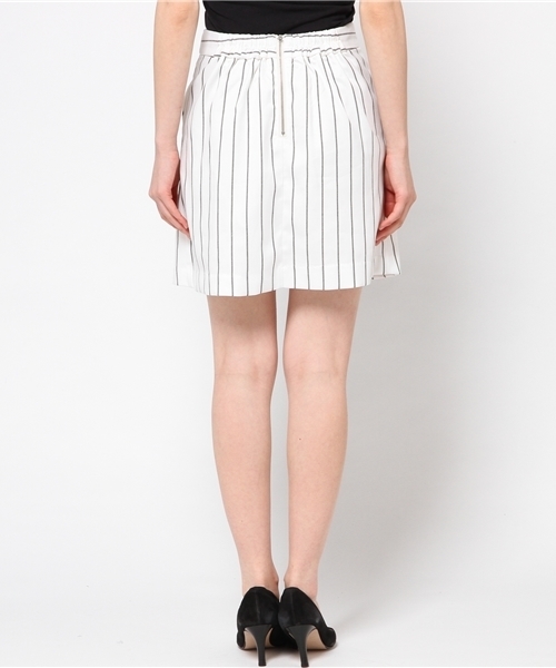 Chico（チコ）の「ストライプBOXSKT（スカート・レディース・ホワイト・FREE）」の4枚目の写真