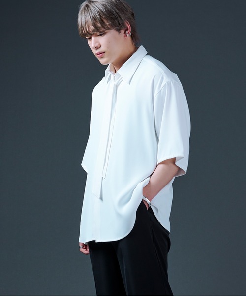 ポリトロボウタイシャツ/セットアップ対応（シャツ/ブラウス）｜Ellno