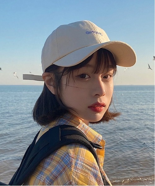 gossip!ロサンゼルス(ゴシップロサンゼルス)の「ロゴコットンキャップ(キャップ・レディース・ブラック/ベージュ・FREE)」の9枚目の写真