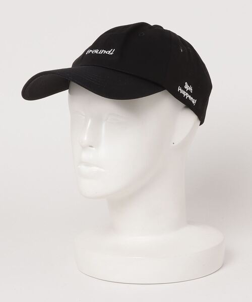 gossip!ロサンゼルス(ゴシップロサンゼルス)の「ロゴコットンキャップ(キャップ・レディース・ブラック/ベージュ・FREE)」の5枚目の写真