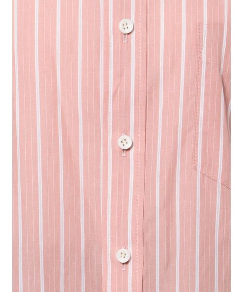 Ungrid（アングリッド）の「ビッグシルエットストライプシャツ（シャツ/ブラウス・レディース・ピンク/ブルー/グリーン・FREE）」の10枚目の写真