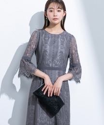 華やかパネルレースIラインドレス