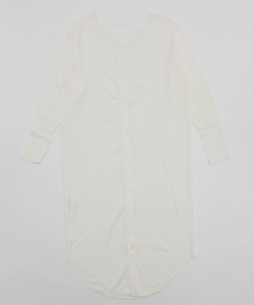 Purple&Yellow(パープルアンドイエロー)の「2WAY ワッフルワンピース(ワンピース・レディース・アイボリー・S/M)」の3枚目の写真