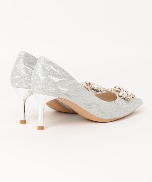 Jasmine ビジューハイヒールパンプス ヒール6cm(パンプス)