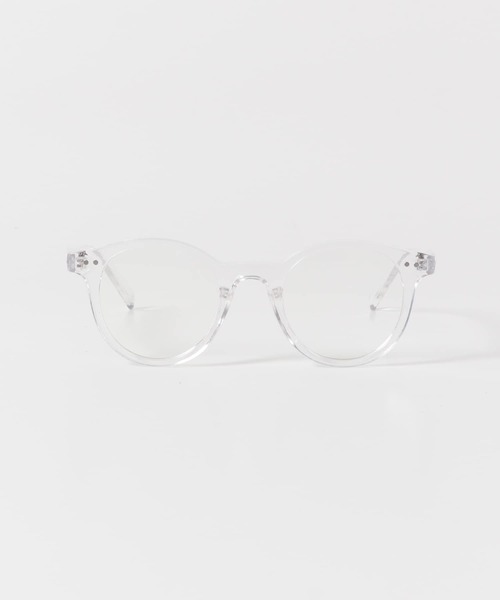 SENSE OF PLACE by URBAN RESEARCH(センスオブプレイスバイアーバンリサーチ)の「ベーシックボストンサングラス(サングラス・メンズ・ブラック/クリア・ONE)」の4枚目の写真