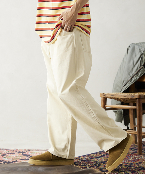 JOURNAL STANDARD relume(ジャーナルスタンダード レリューム)の「【BIG ALLIED / ビック アライド】ペインターパンツ(その他パンツ・メンズ・ブラック/カーキ/ベージュ/ナチュラル・SMALL/MEDIUM/LARGE)」の16枚目の写真