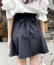 one after another NICE CLAUP | SET UPあり　レースアップフレアミニスカート(スカート)