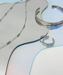 mebole（メボレ）の「2連チェーンリング（リング）」