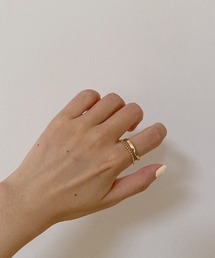 mebole（メボレ）の「2連チェーンリング（リング）」