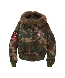 HYSTERIC GLAMOUR | HYSTERIC ACADEMYアップリケ N-2Bジャケット(ブルゾン)