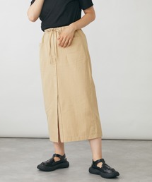 mebole（メボレ）の「スリットギャザーIラインスカート（スカート）」