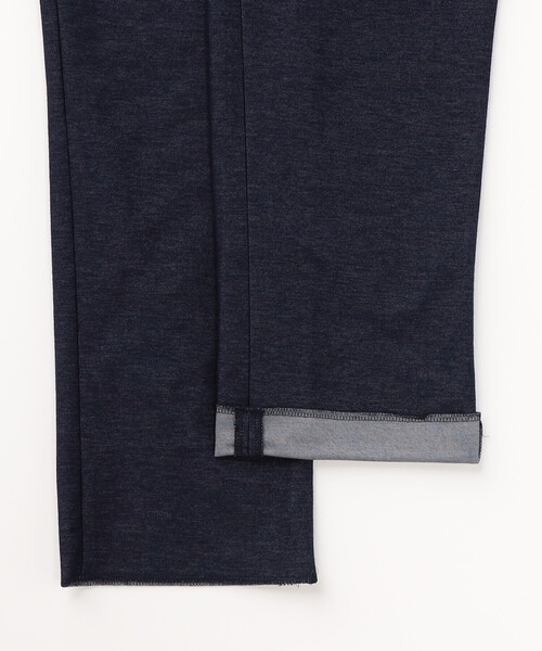 COMME CA ISM（コムサイズム）の「【セットアップ対応】 デニムライク ジャージーパンツ（スーツパンツ・メンズ・ブルー/ブラック・SMALL/MEDIUM/LARGE/X-LARGE）」の14枚目の写真