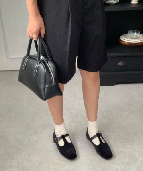 LAUIR(ラウアー)の「ベロアフラットパンプス(パンプス・レディース・ブラック/ブラウン・38/39/35/36/37)」の7枚目の写真