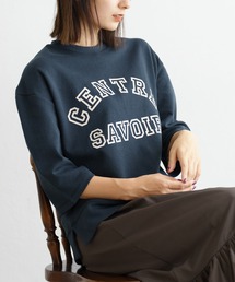 ZAKKA-BOX | ロゴプリント７分袖Tシャツ(Tシャツ/カットソー)