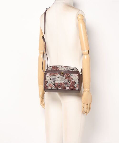 ehka sopo（エヘカソポ）の「ゴブランショルダーバッグ（ショルダーバッグ・レディース・ブラック/ベージュ/ブラウン/キャメル・ﾌﾘ-）」の17枚目の写真