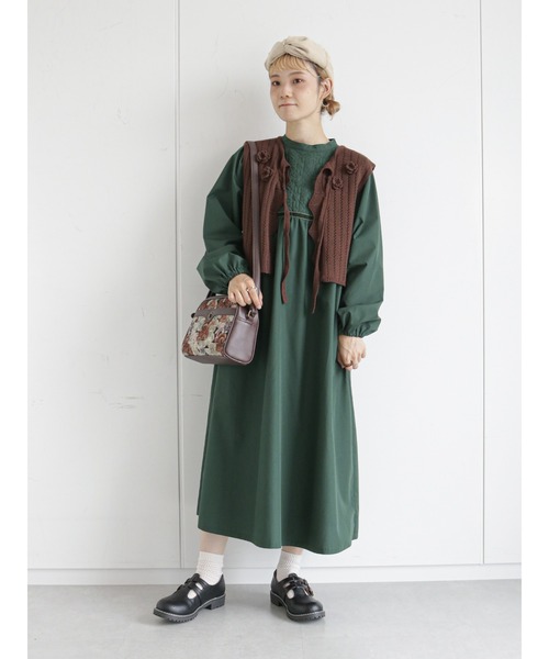 ehka sopo（エヘカソポ）の「ゴブランショルダーバッグ（ショルダーバッグ・レディース・ブラック/ベージュ/ブラウン/キャメル・ﾌﾘ-）」の12枚目の写真