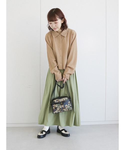 ehka sopo（エヘカソポ）の「ゴブランショルダーバッグ（ショルダーバッグ・レディース・ブラック/ベージュ/ブラウン/キャメル・ﾌﾘ-）」の11枚目の写真