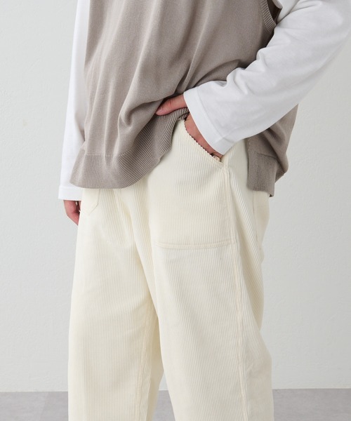 CIAOPANIC TYPY(チャオパニックティピー)の「■【佐久間大介さん着用】コーデュロイベイカーパンツ(その他パンツ・メンズ・ブラウン/オフホワイト/グリーン・M/L)」の2枚目の写真