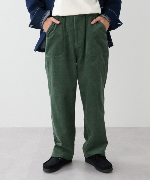 CIAOPANIC TYPY(チャオパニックティピー)の「■【佐久間大介さん着用】コーデュロイベイカーパンツ(その他パンツ・メンズ・ブラウン/オフホワイト/グリーン・M/L)」の3枚目の写真