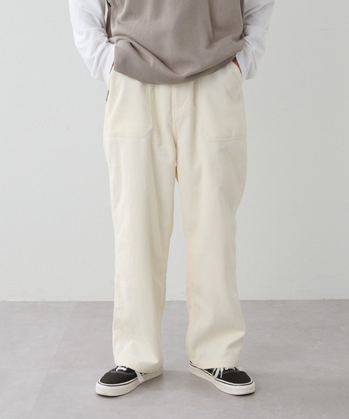 CIAOPANIC TYPY(チャオパニックティピー)の「■【佐久間大介さん着用】コーデュロイベイカーパンツ(その他パンツ・メンズ・ブラウン/オフホワイト/グリーン・M/L)」の6枚目の写真