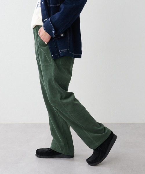 CIAOPANIC TYPY(チャオパニックティピー)の「■【佐久間大介さん着用】コーデュロイベイカーパンツ(その他パンツ・メンズ・ブラウン/オフホワイト/グリーン・M/L)」の12枚目の写真