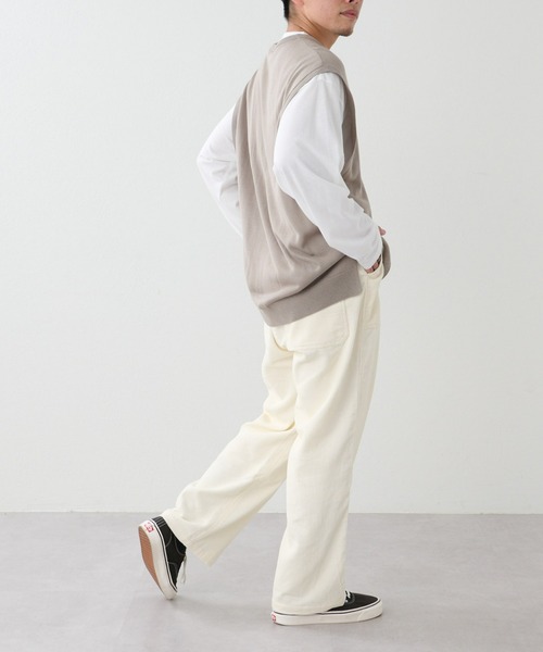 CIAOPANIC TYPY(チャオパニックティピー)の「■【佐久間大介さん着用】コーデュロイベイカーパンツ(その他パンツ・メンズ・ブラウン/オフホワイト/グリーン・M/L)」の7枚目の写真