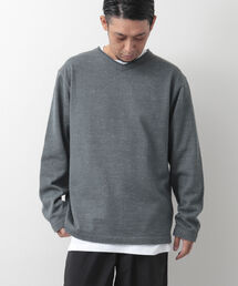 NOLLEY'S goodman | ウォームプレーティング Vネックプルオーバーニット(※長袖Tシャツ付き)(ニット/セーター)